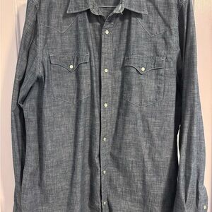 Men's Blue Denim Shirt Ralph Lauren
